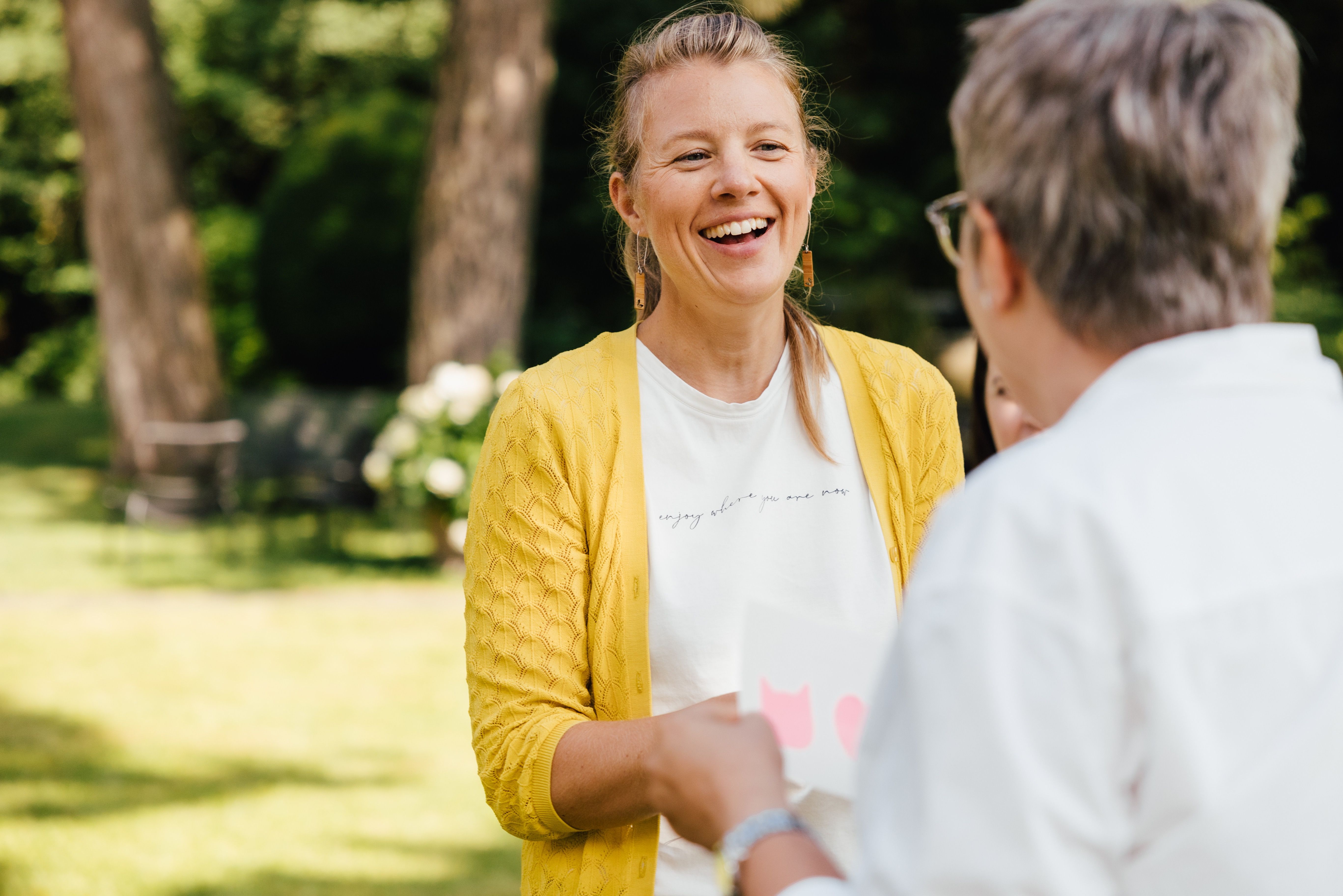 Personen im Kurs Tisch bei Competence on Top